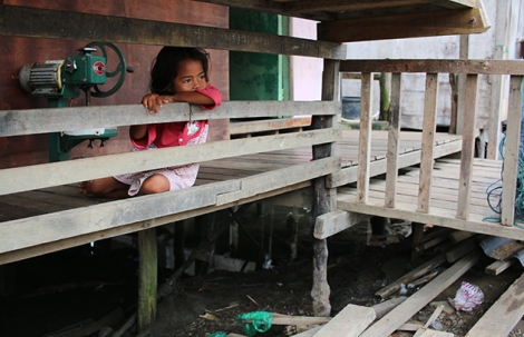 A child from Kampung Bukit Malut, Langkawi. (Photo by Zan Azlee)